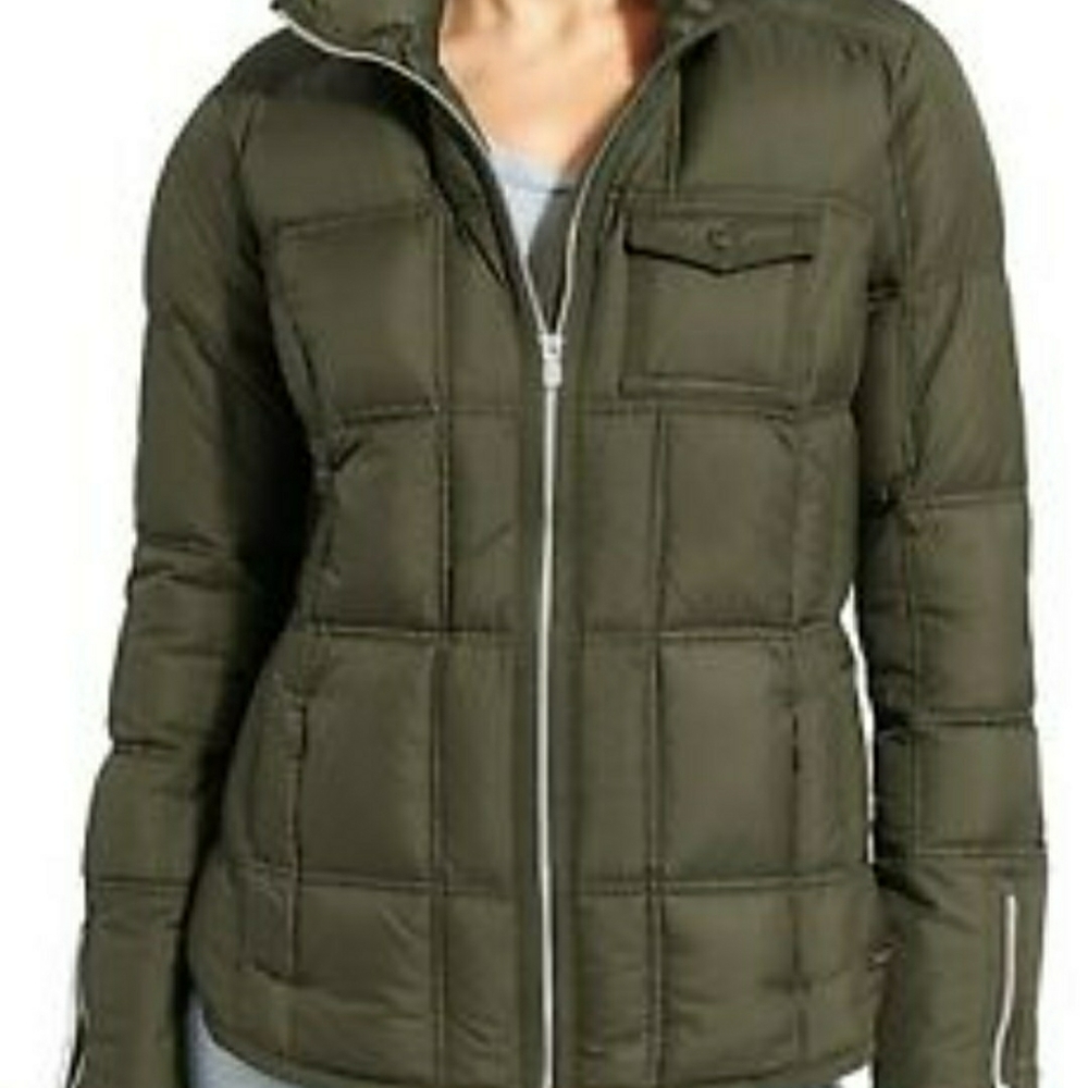 ATHLETA WOMEN'S 350360 WATER RESISTANT DOWNIEVILLE JACKET XXS - Picture 4 of 16